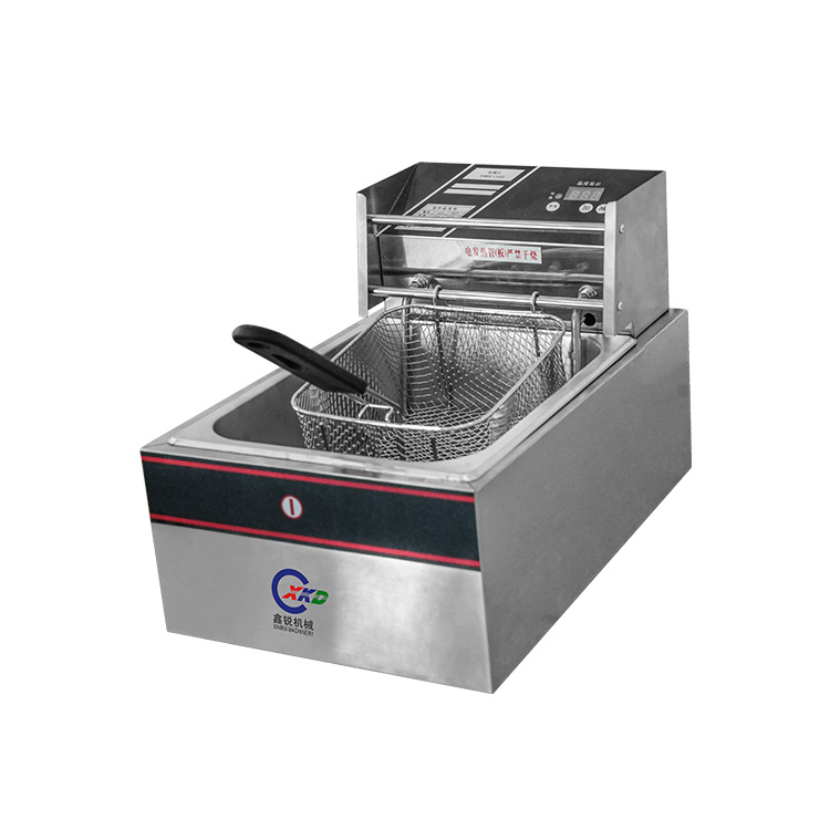 Фритюрница одно-сетки Одно-цилиндра электрическая (компьютерная версия)